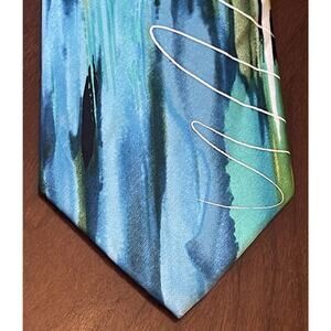 Garcia New York At Night Collection 62. 100% Silk Men’s Neck Tie Made In China